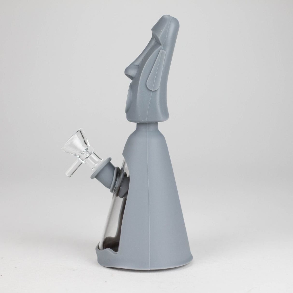 8" Resurrected stone statue water pipe Resin · Silicone · Plastic Bong JJ Distribution