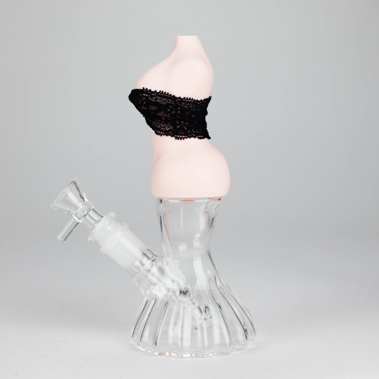 8" Glamourous water pipe Resin · Silicone · Plastic Bong JJ Distribution