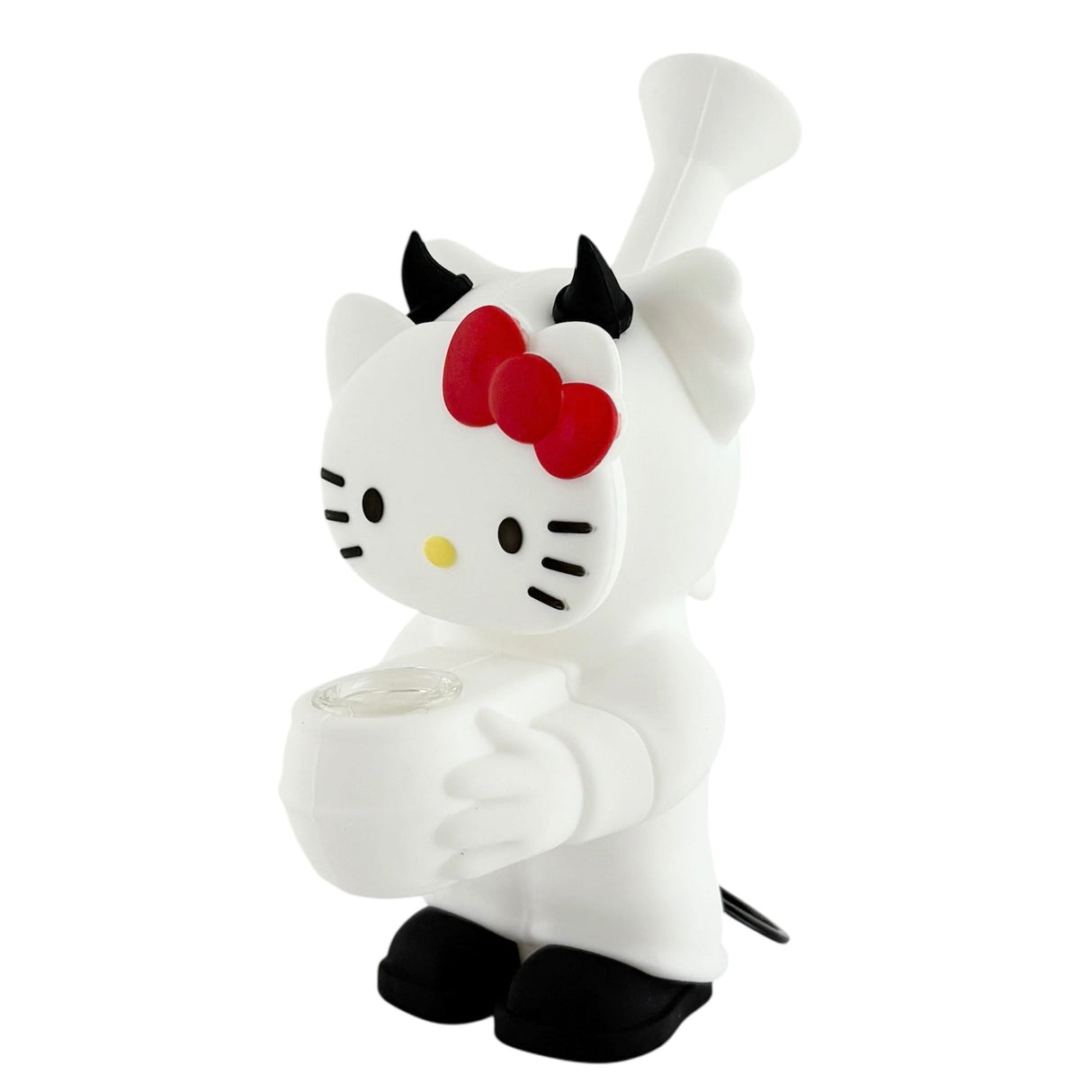 6" Silicone Kitty Water Pipe – Assorted Colors Resin · Silicone · Plastic Bong Super Supplys Inc