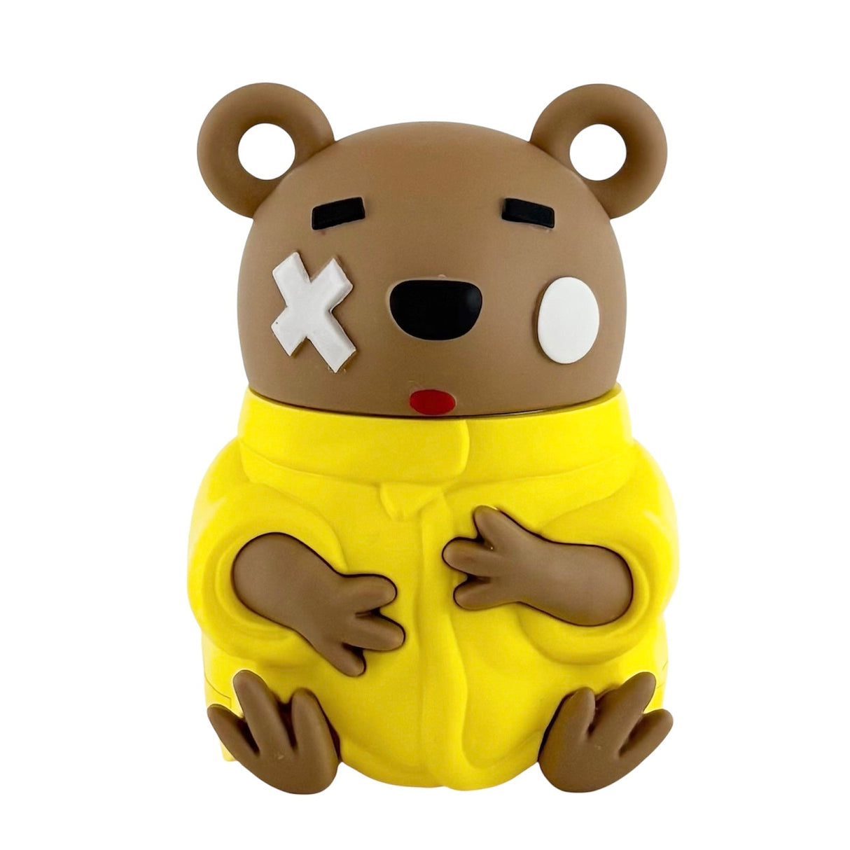 Street-Style Bear Herb Grinders – Assorted Colors-6CT DisplayPack Super Supplys Inc