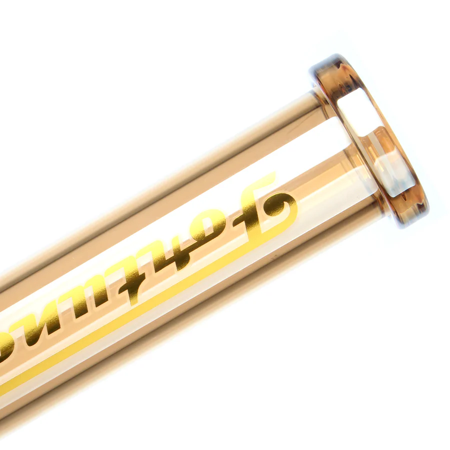 Fortune | Electroplated 10" 5mm Hexagon Glass Beaker Bong - 4 Assorted Colours Glass Bong Fortune