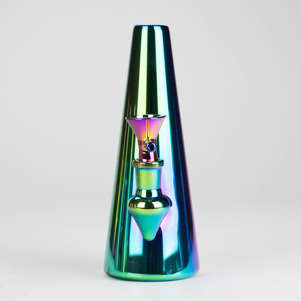 7" Solid Color Electroplate Glass Bong Glass Bong 777 Smoke