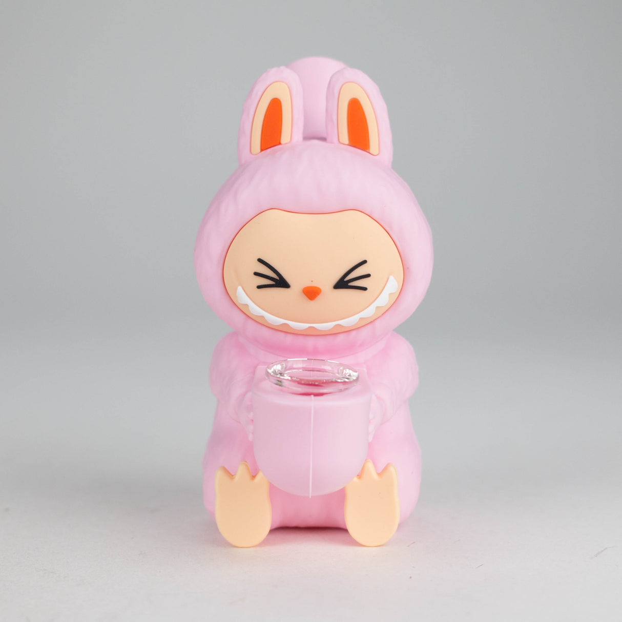 6" Popular Character Design Silicone Bong Silicone Bongs 777 Smoke Pink