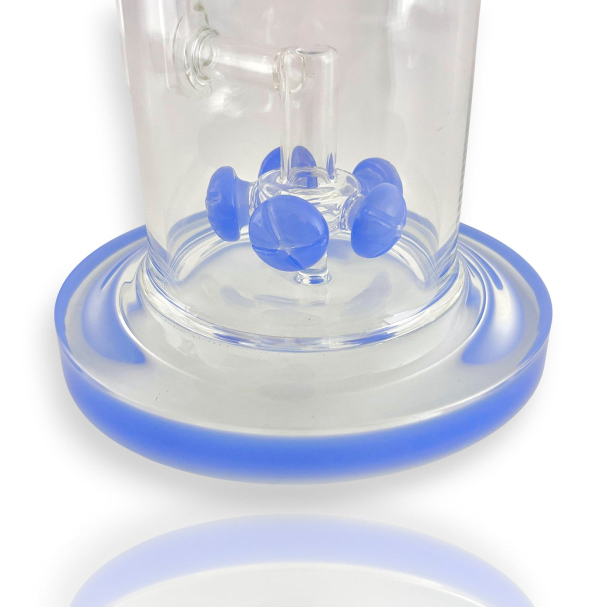 16" Straight Shooter Water Pipe with Screw Percolators Glass Bong Super Supplys Inc