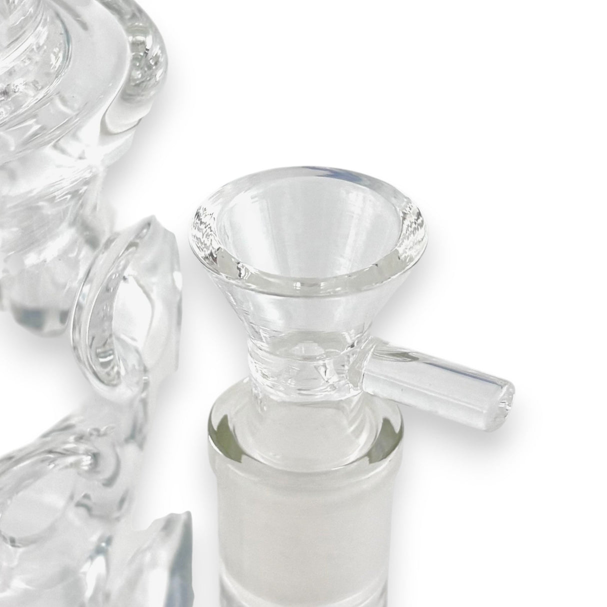 16" Straight Shooter Water Pipe with Screw Percolators Glass Bong Super Supplys Inc