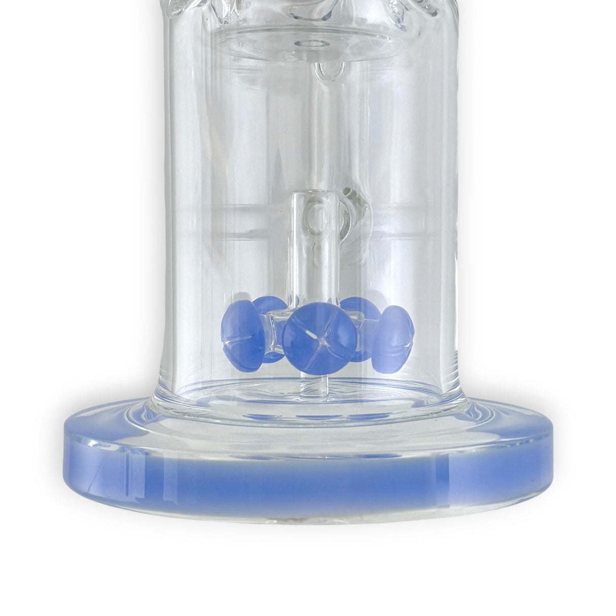 16" Straight Shooter Water Pipe with Screw Percolators Glass Bong Super Supplys Inc