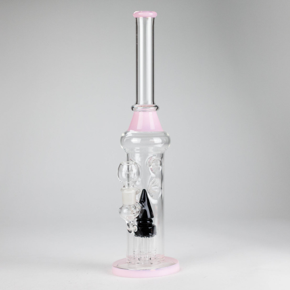 19" Poke Glass Water Bong – Assorted Colors Glass Bong RMG WHOLESALE