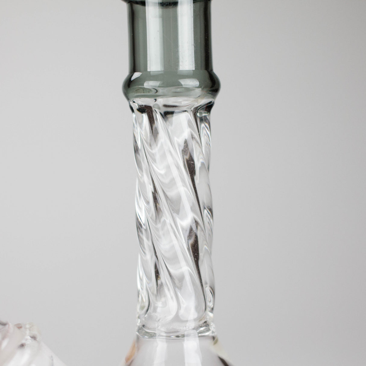7" Twisted Tube Glass Bong – Assorted Colors Glass Bong RMG WHOLESALE