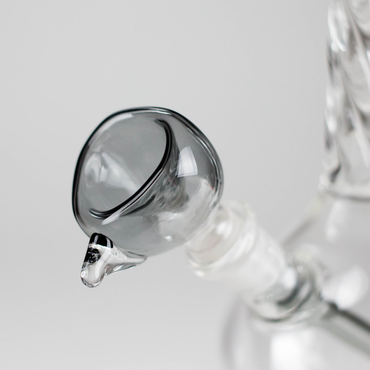 7" Twisted Tube Glass Bong – Assorted Colors Glass Bong RMG WHOLESALE