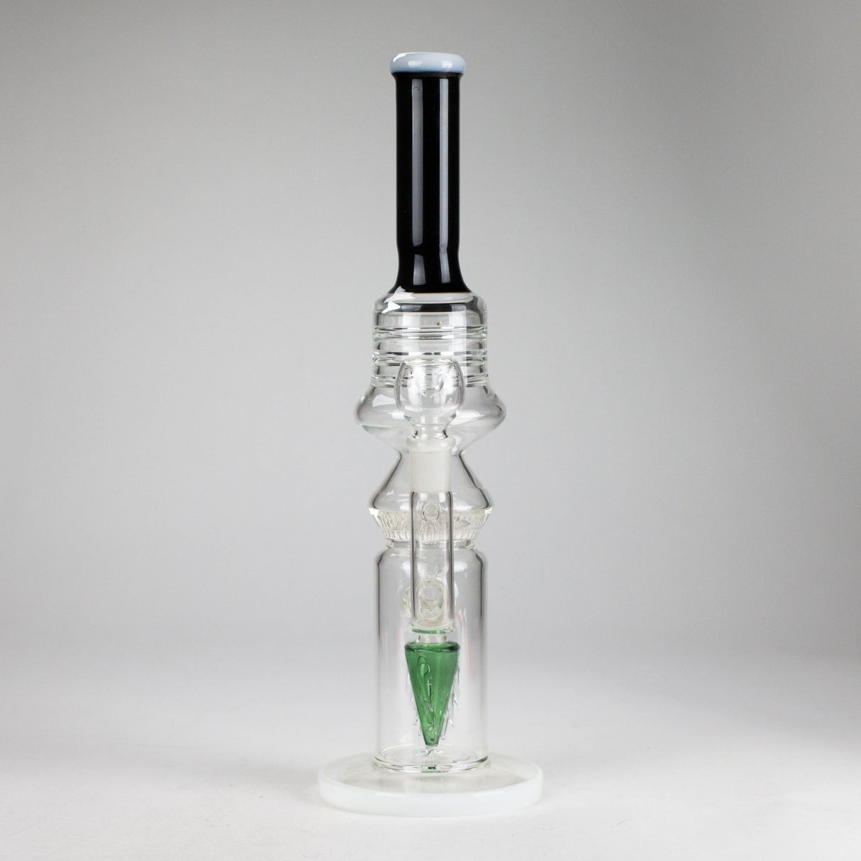 16" Poke Glass Water Bong – Assorted Colors Glass Bong RMG WHOLESALE