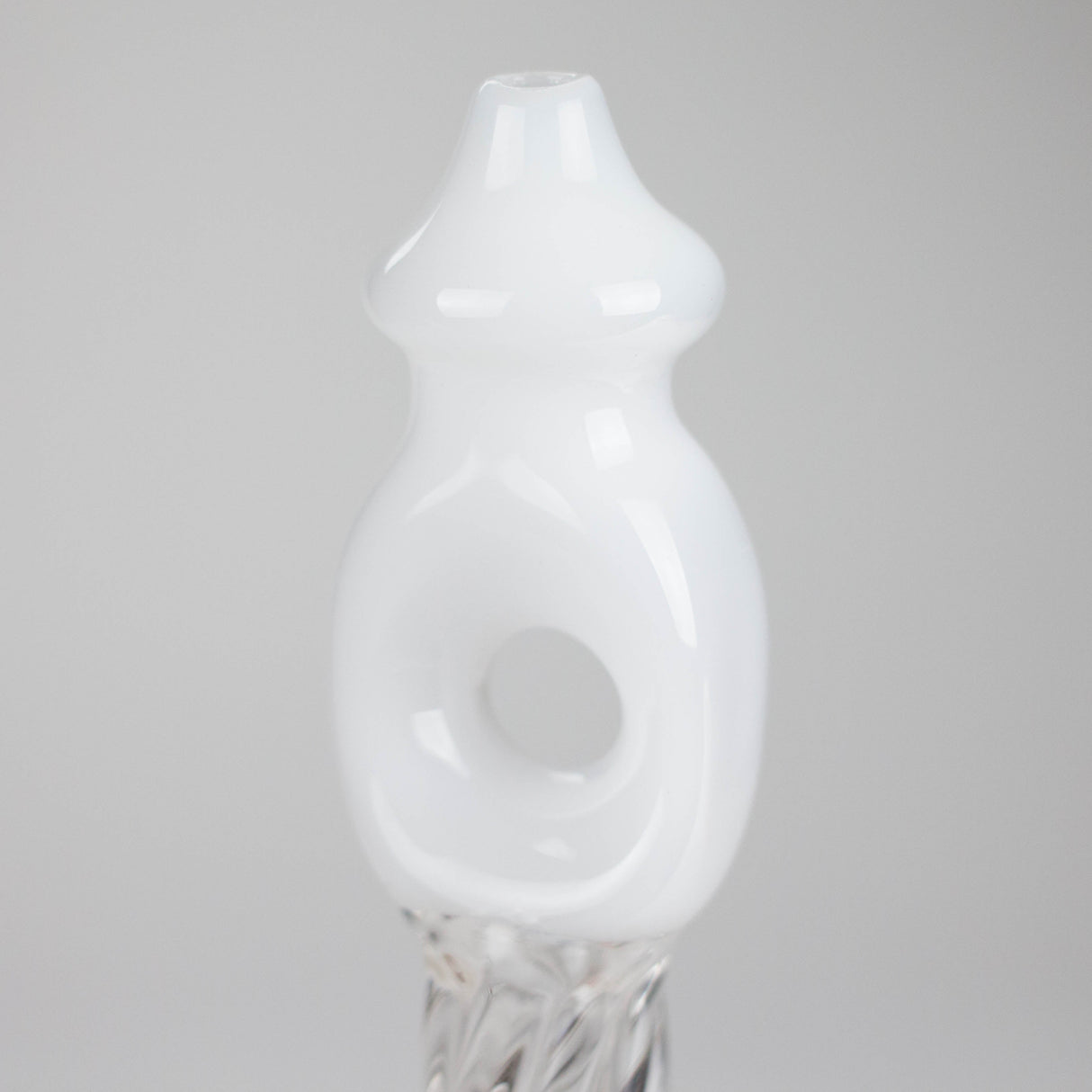 7" Donut Twist Glass Water Bong – Assorted Colors Glass Bong RMG WHOLESALE