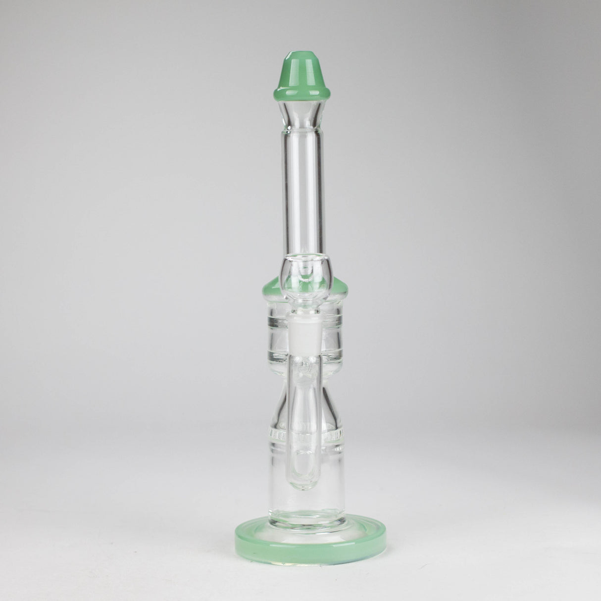 12" Honeycomb Diffuser Glass Water Bong – Assorted Colors Glass Bong RMG WHOLESALE