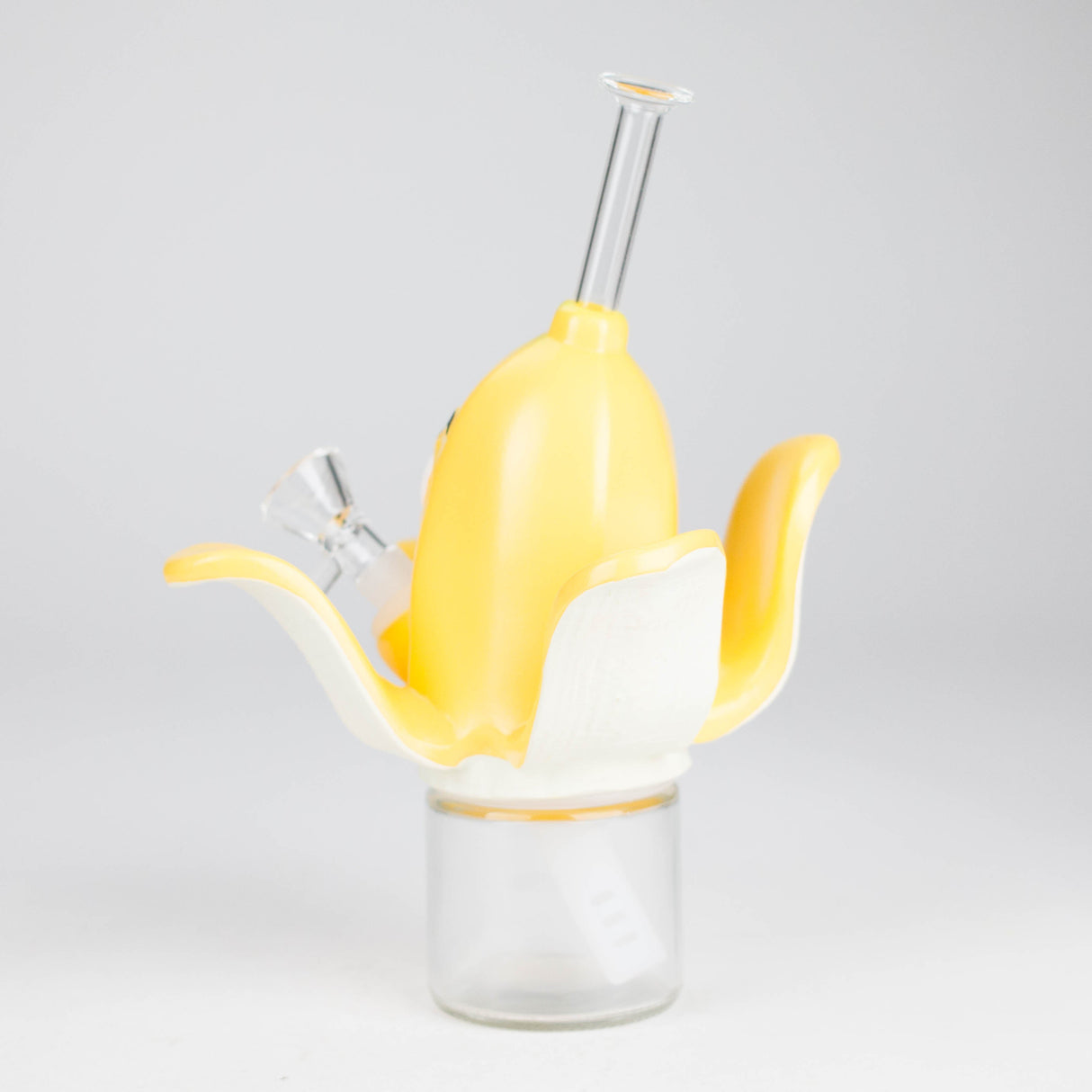 8.9" Banana water pipe Resin · Silicone · Plastic Bong JJ Distribution