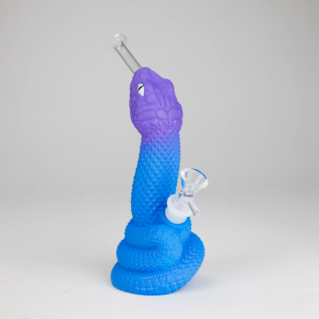 9.4" Vinyl viper water pipe Resin · Silicone · Plastic Bong JJ Distribution