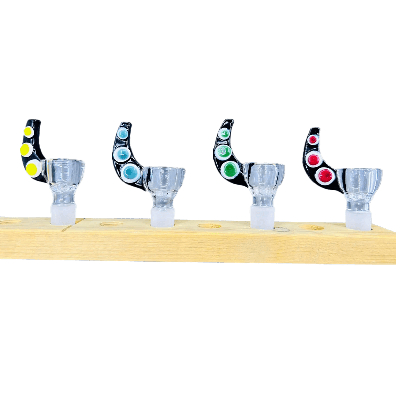 Handle Glass Bowl - Assorted (CC486) Bowl · Banger · Oil Burner Canadian Distributor