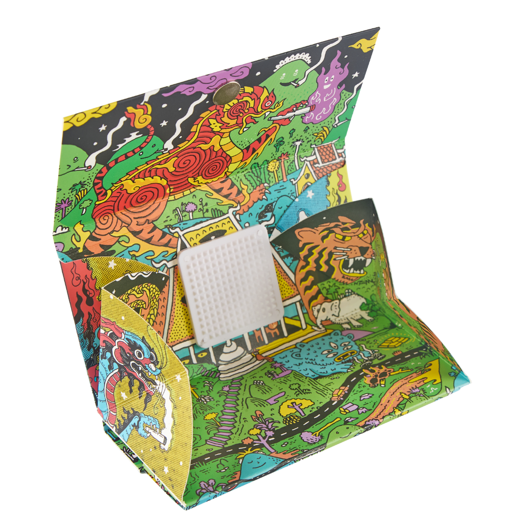 Slimjim x Jacob - King Size Papers + Grinder + Tray (Box of 16) King Size SLIMJIM