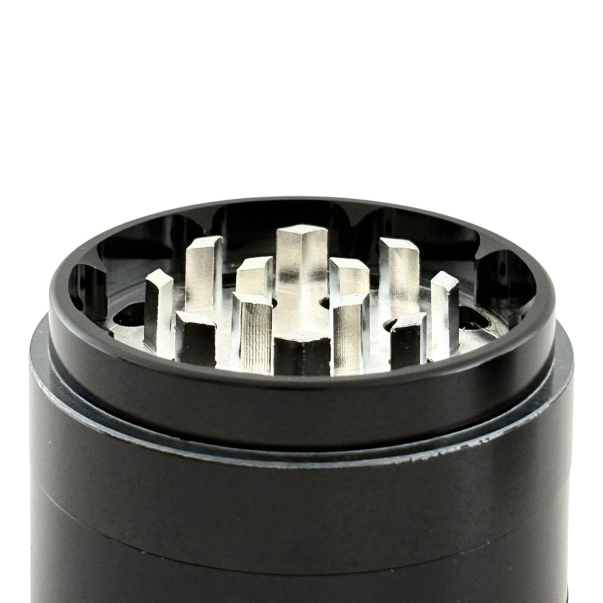 4-Part Aluminum Grinder – 55mm - 6CT Display Pack Super Supplys Inc