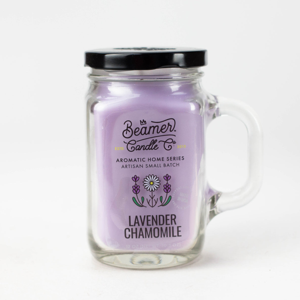Beamer Candle Co. | Ultra Premium Jar Aromatic Home Series candle Candle ONE Lavender Chamomile