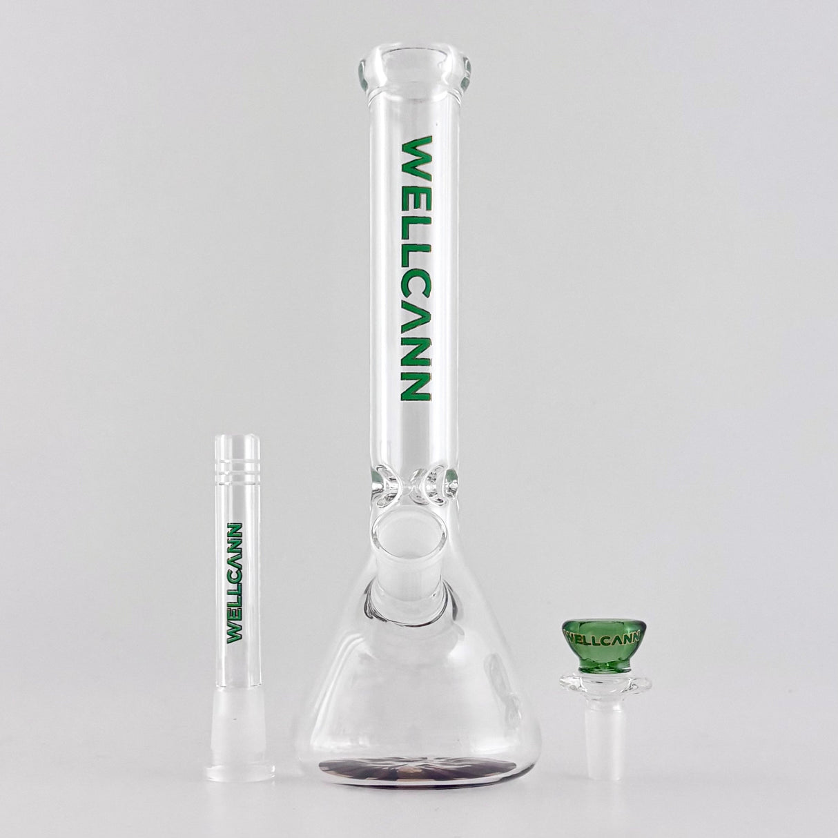 Wellcann | 10" 5mm Beaker Accent Glass Bong Glass Bong Super Supplys Inc
