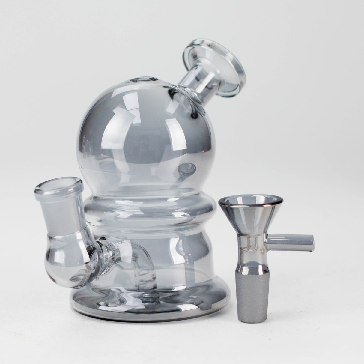 5" Solid Color Electroplate Glass Bong Glass Bong 777 Smoke