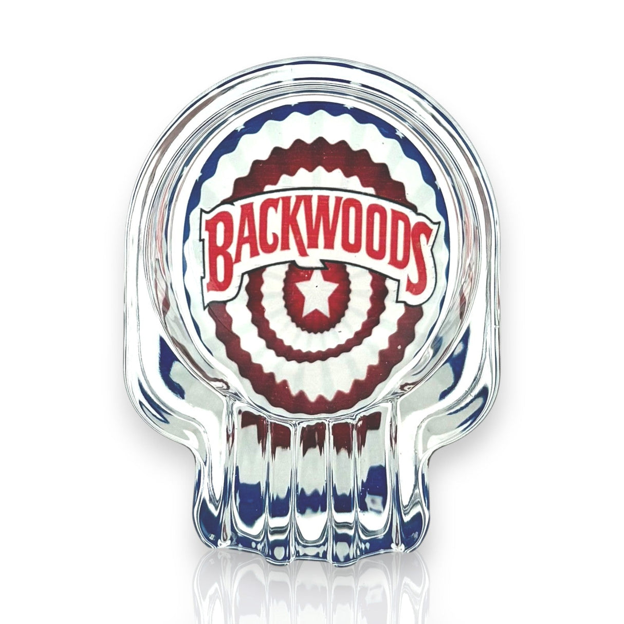 Crystal Skull Glass Ashtray – 6-Piece Display_3