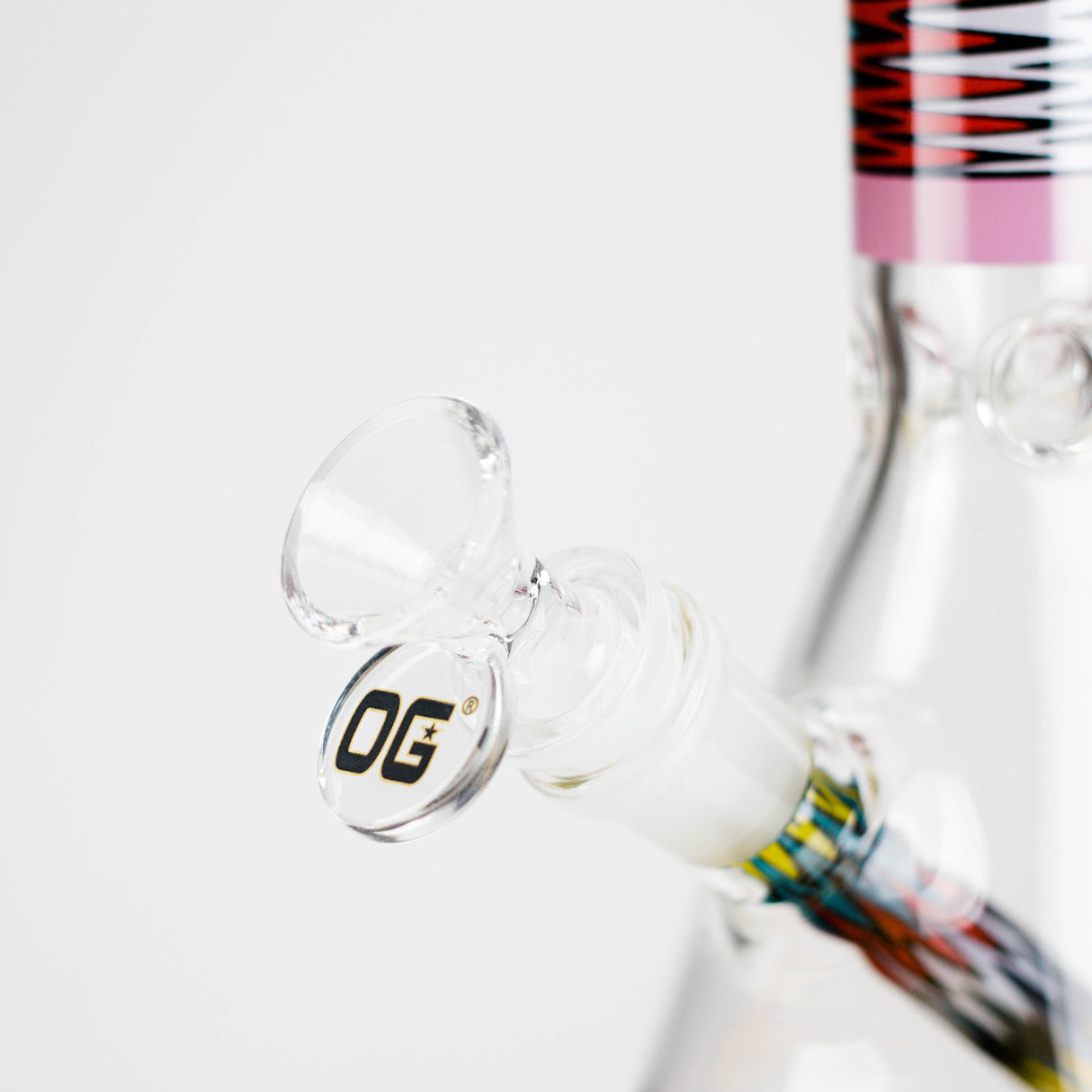 OG Original | 10" Wig Wag Bong (OG-686) Glass Bong Smoking Cat Distribution