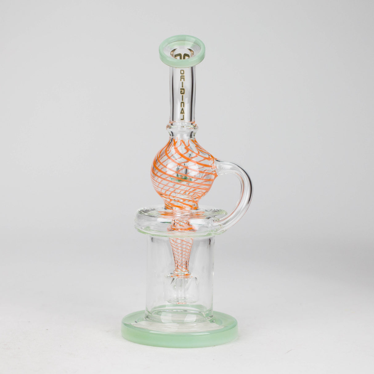 OG Original | 10" Swirly Globe Recycler Rig (OG-607)
