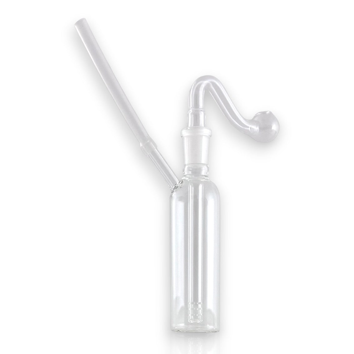 5-1/2" Oil Burner Rig with Inhaler Tube Glass Rig Super Supplys Inc