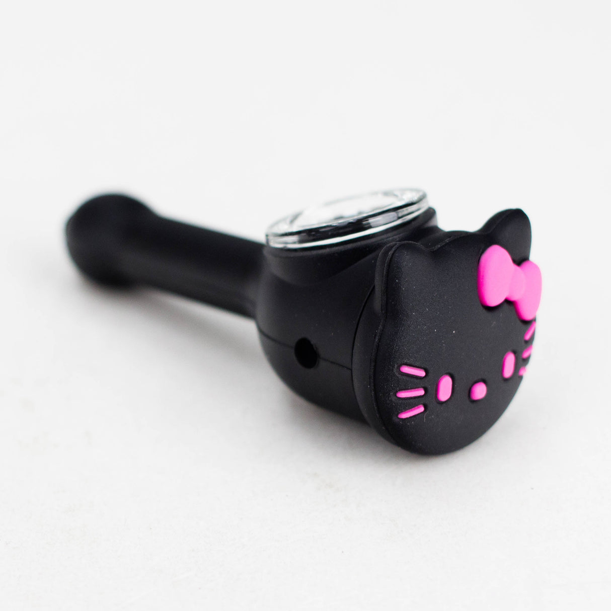 4" Kitty Cloud Silicone Pipe Silicone Pipe Canadian Distributor Black