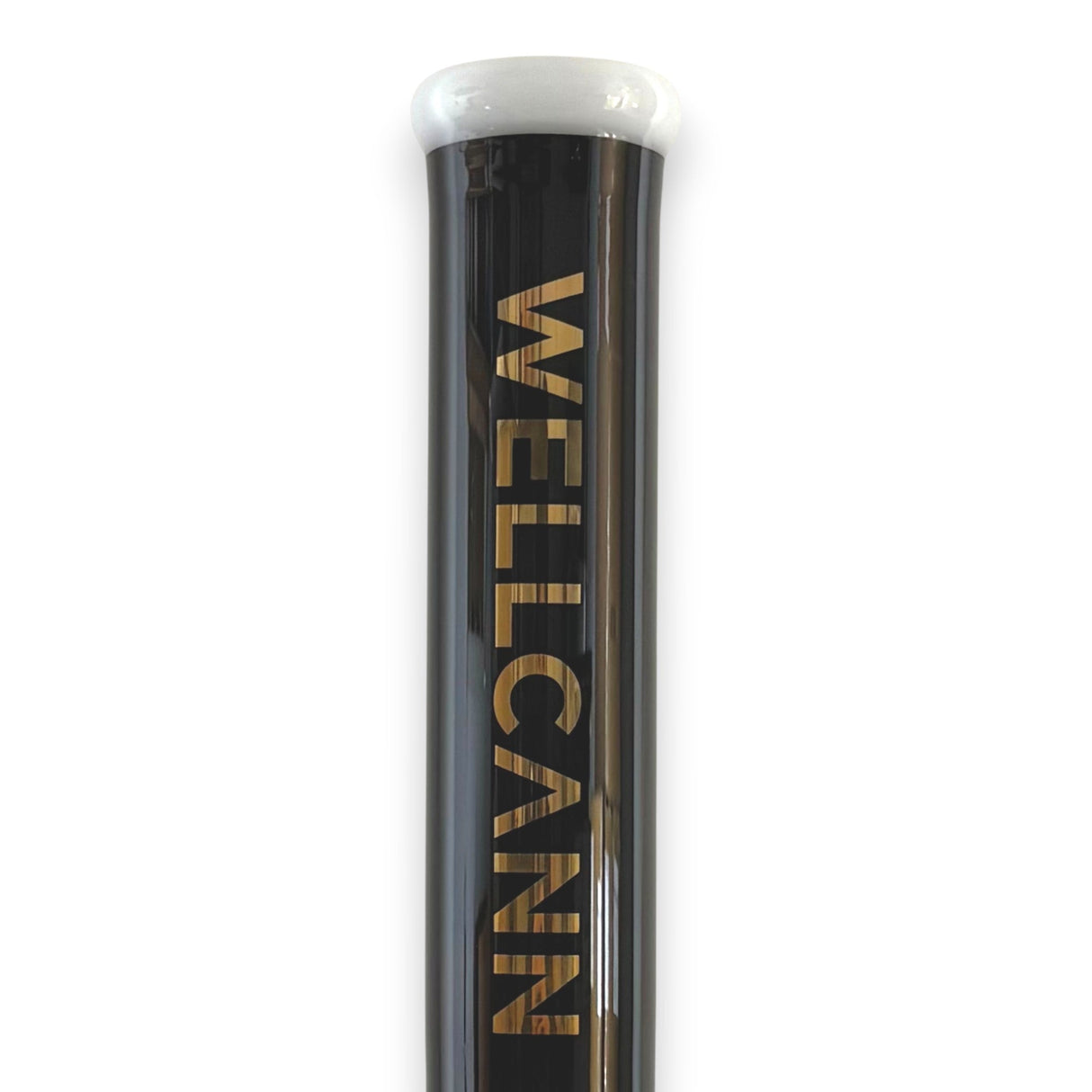 Wellcann | 16" Heavy-Duty 7MM Beaker Water Pipe – Extra Thick Base-Black Glass Bong Super Supplys Inc