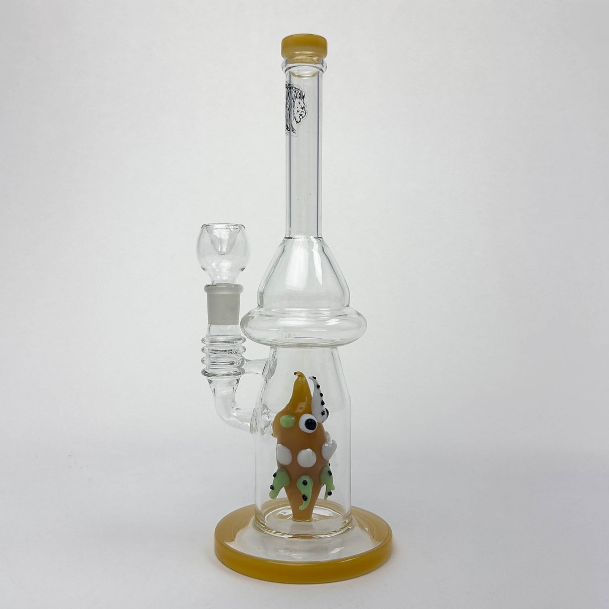 12" Yellow Fish Glass Bong Glass Bong RMG WHOLESALE