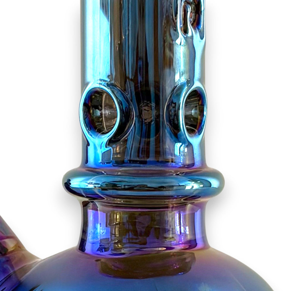 Fortune | 14" Electroplated 7MM Skull Bong Glass Bong Fortune