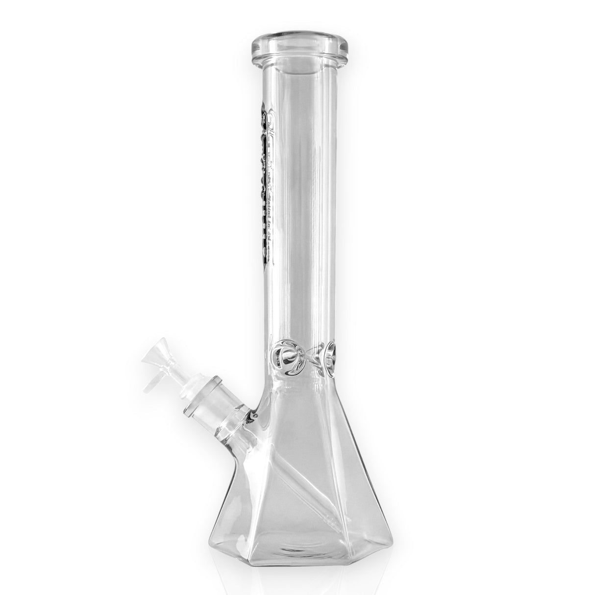Fortune | 14" Hexagon Base Beaker Bong Glass Bong Fortune