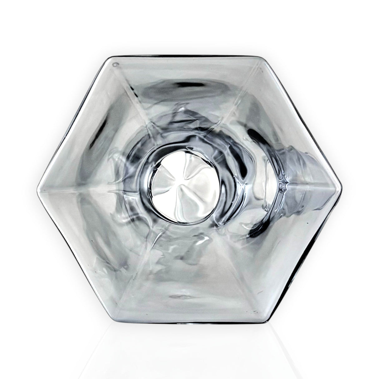 Fortune | 14" Hexagon Base Beaker Bong Glass Bong Fortune