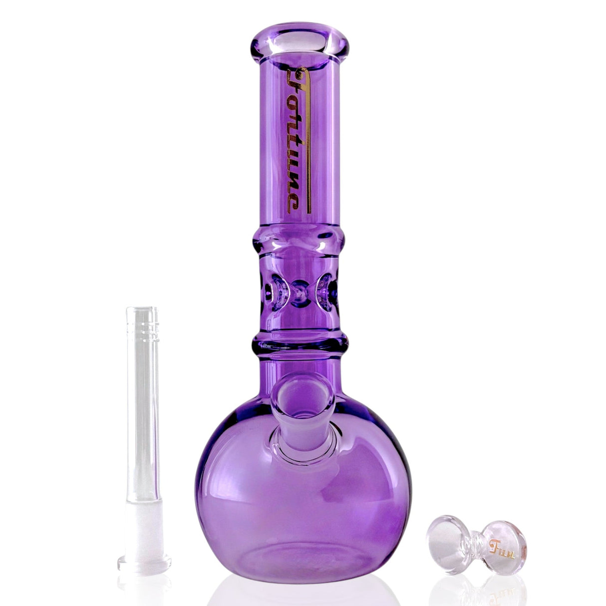 Fortune | Crystal Sphere Beaker – 10" 5MM Premium Glass Bong Glass Bong Fortune