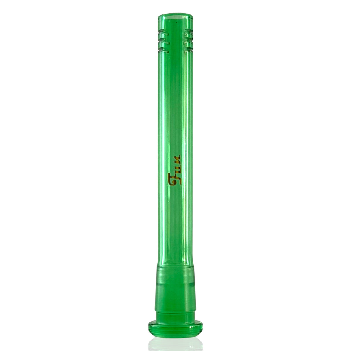 5.5" Colored Glass Downstems – Universal Fit & Smooth Diffusion Downstem · Bowlstem Fortune Green