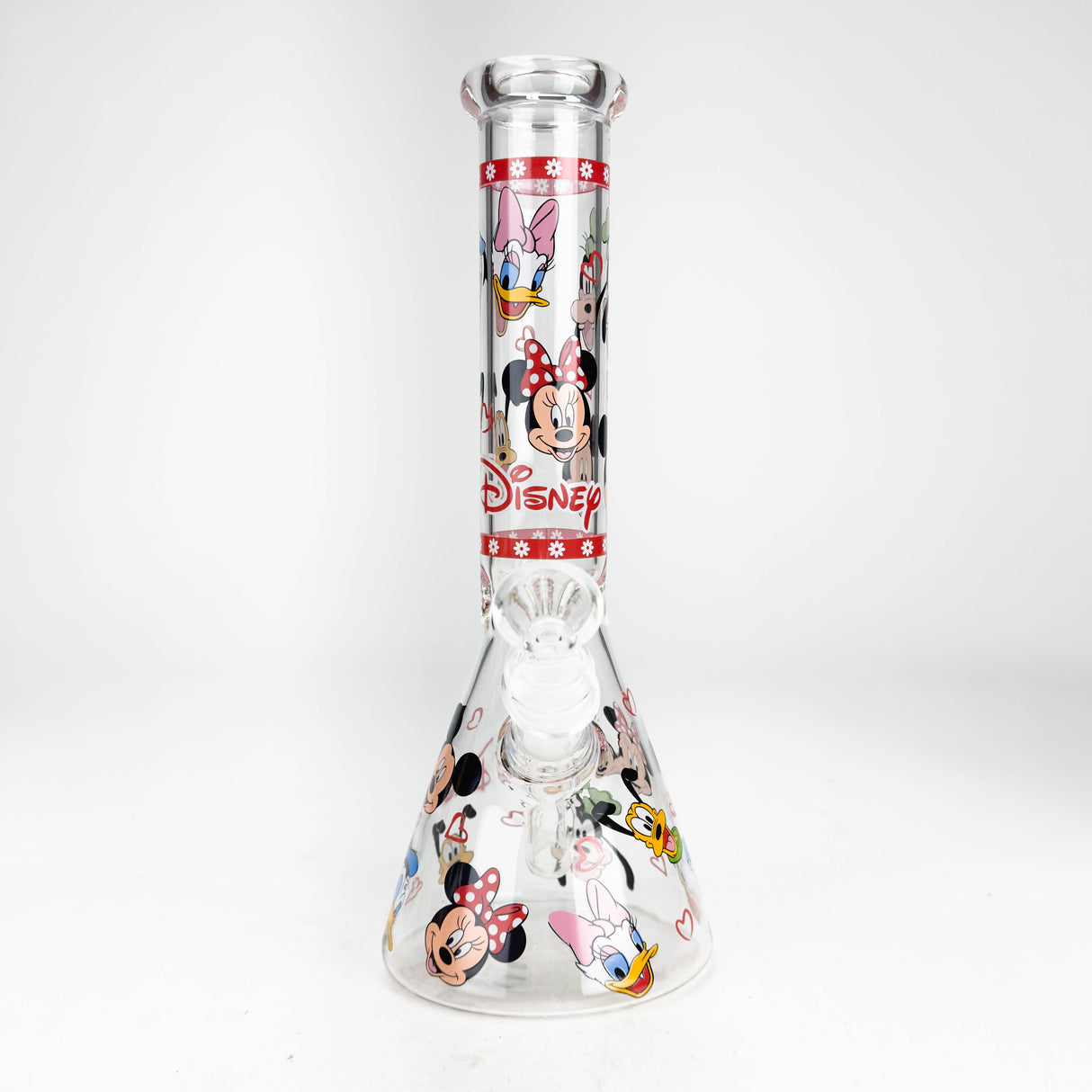 10" Carton Duck Design Glass Beaker Bong Glass Bong 777 Smoke