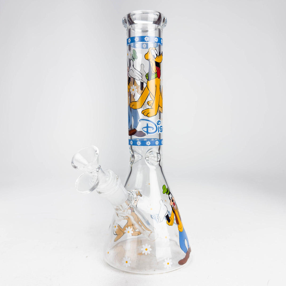 10" Carton Duck Design Glass Beaker Bong Glass Bong 777 Smoke