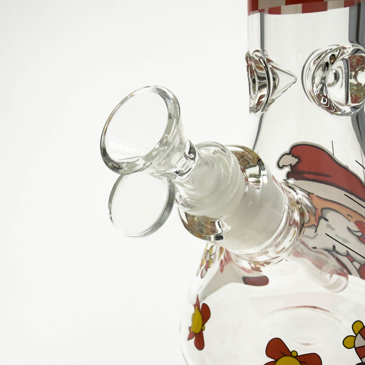 14" Holiday Series 7mm Thick Glass Water Bong – Glow in the Dark Glass Bong LEHIGH WHOLESALE