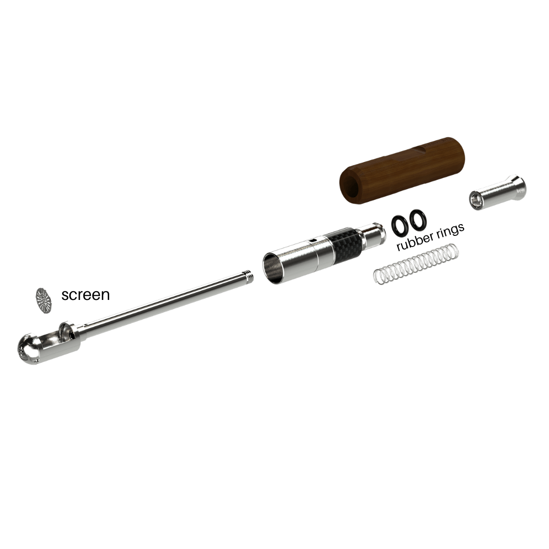 6-Pack Replacement Screens - Hippie Pipe Analog Vape Part · Accessory The Hippie