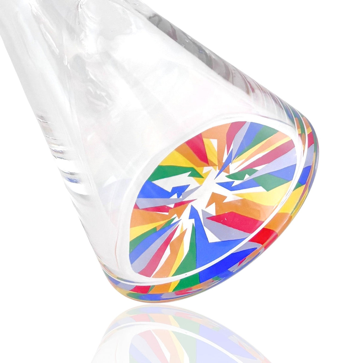 Wellcann | HeavyShield 17" Premium Beaker Bong – 7mm Thick Glass Reinforced Base Glass Bong Super Supplys Inc