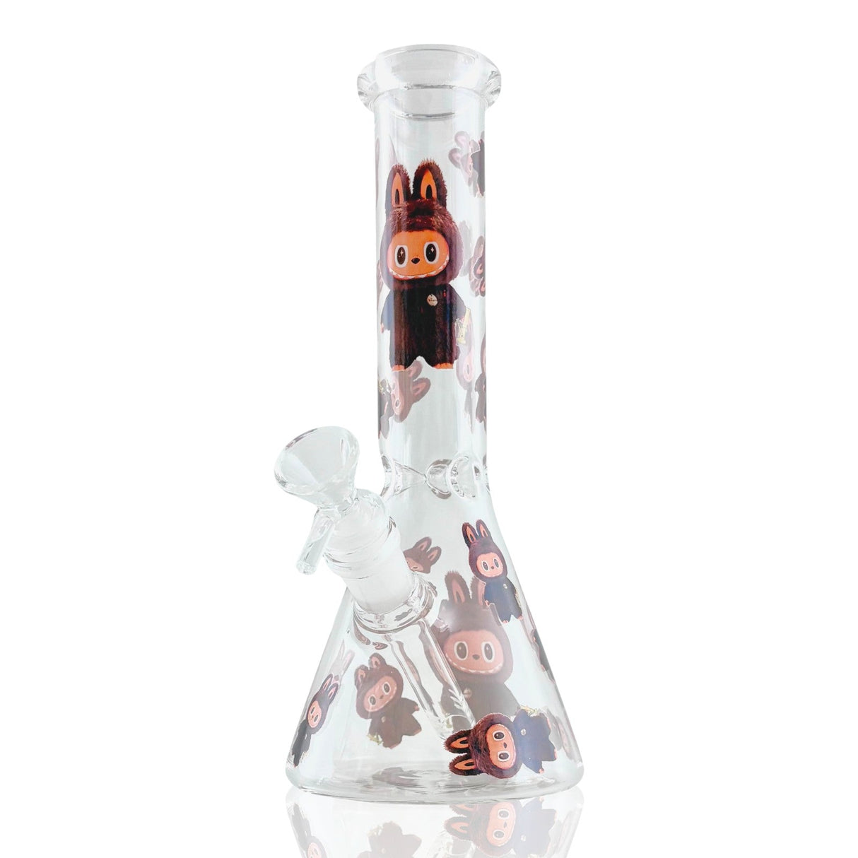 10" Hooded Character Beaker Bong – 4mm Thick Glass Glass Bong Super Supplys Inc Design A