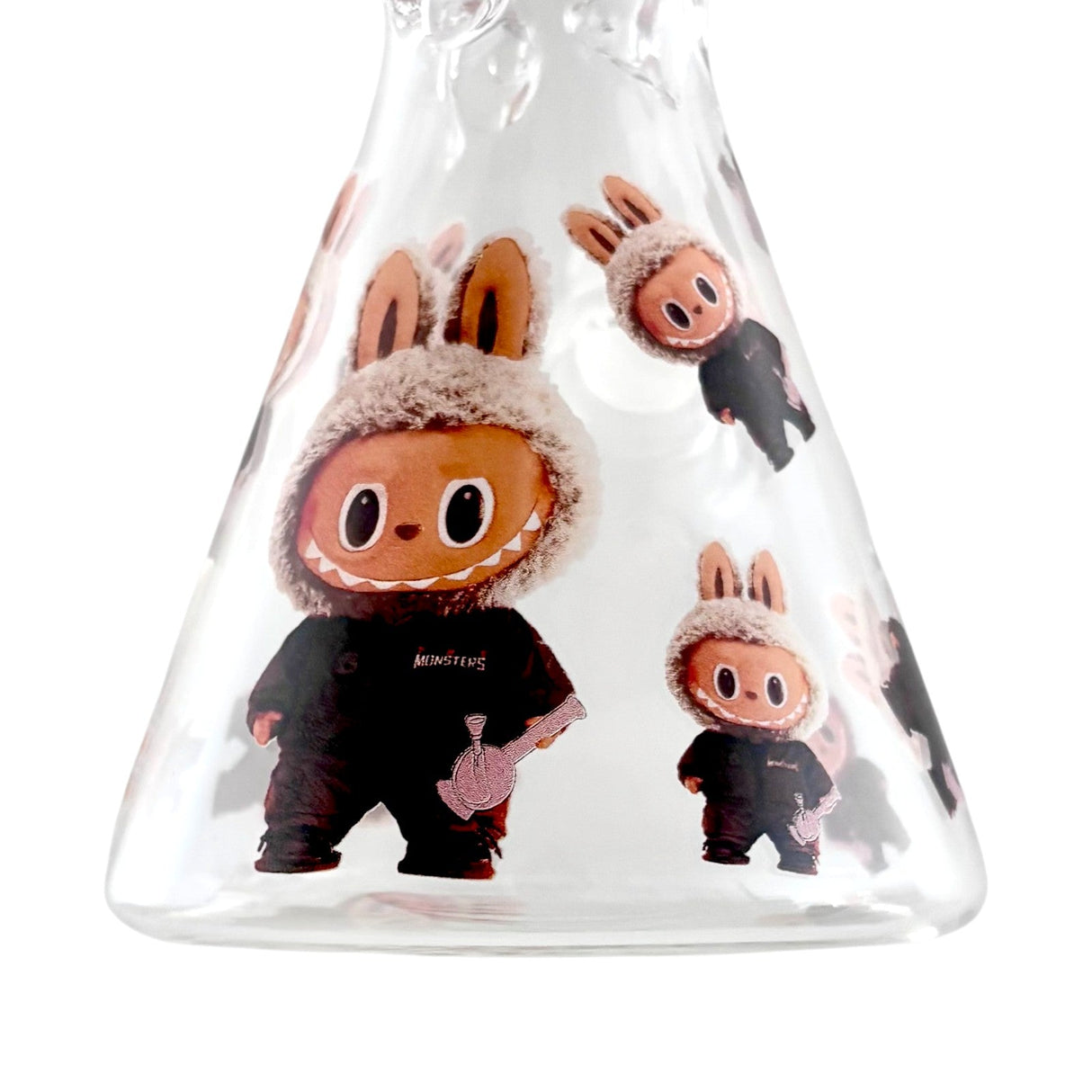 10" Hooded Character Beaker Bong – 4mm Thick Glass Glass Bong Super Supplys Inc