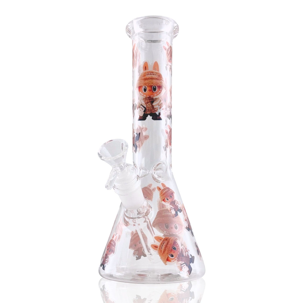10" Hooded Character Beaker Bong – 4mm Thick Glass Glass Bong Super Supplys Inc Design D