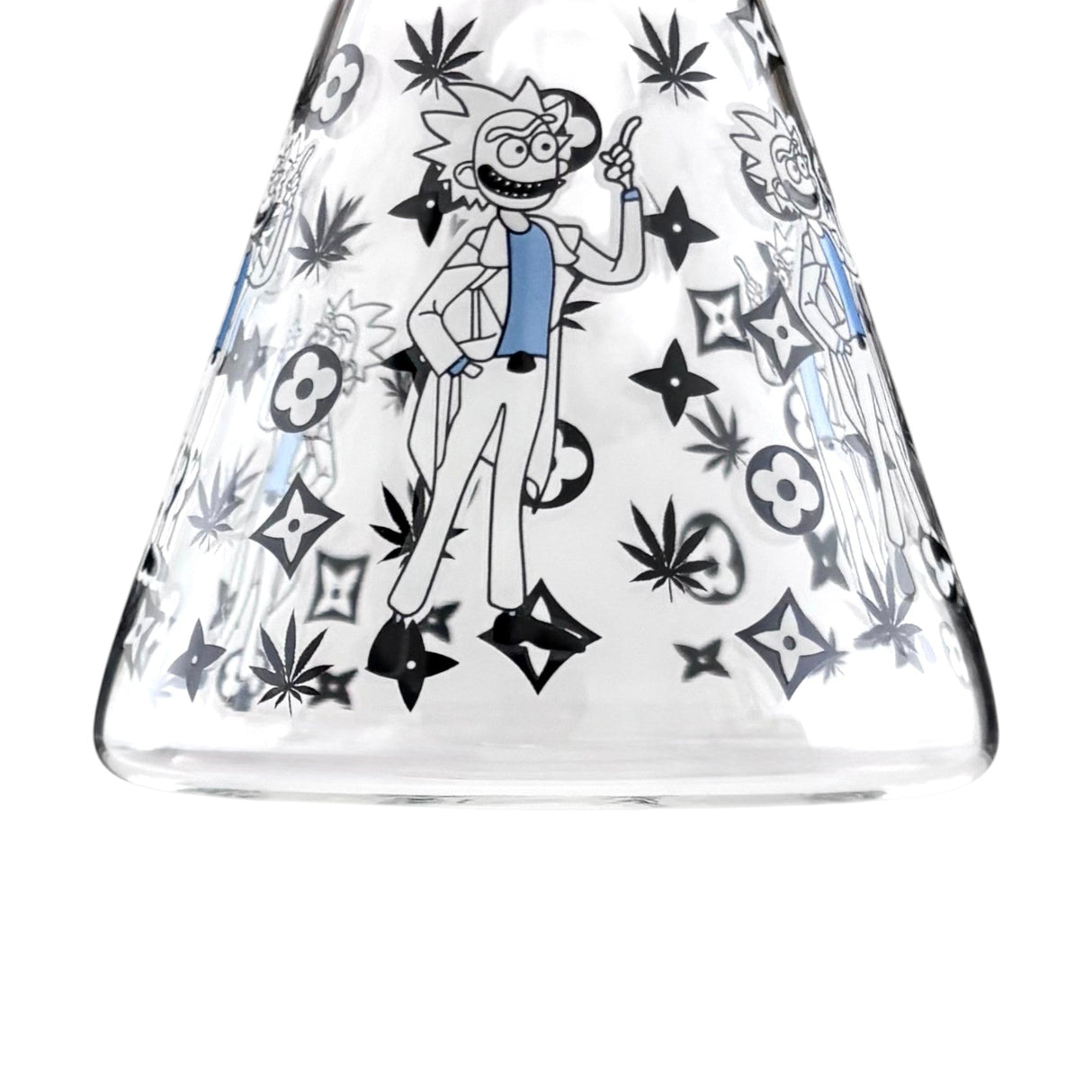 10" Animated Art Beaker Bong Series – 4mm Thick Glass Glass Bong Super Supplys Inc