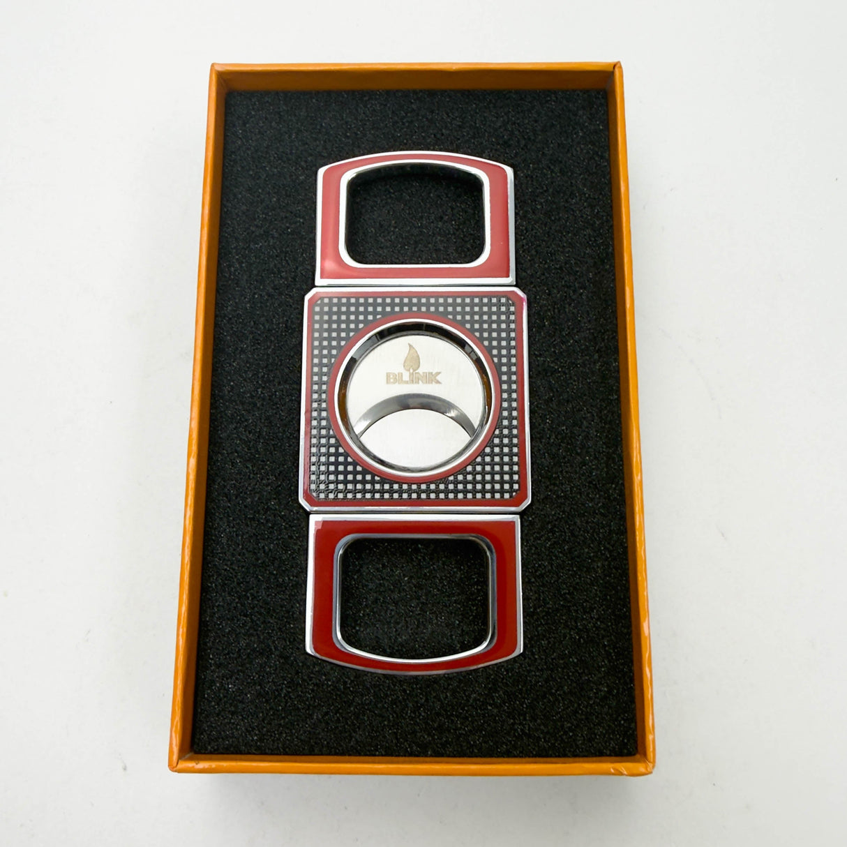 BLINK | Luxury Cigar Cutter – Gift Box Cutter LEHIGH WHOLESALE RED (749)