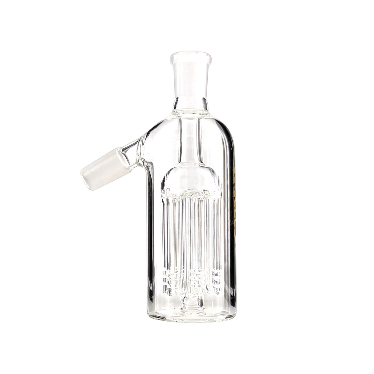 Dank | 6-Arm Diffused Ash Catcher – 14mm 45° Ashcatcher · Percolator · Filter · Mouthpiece Super Supplys Inc Clear