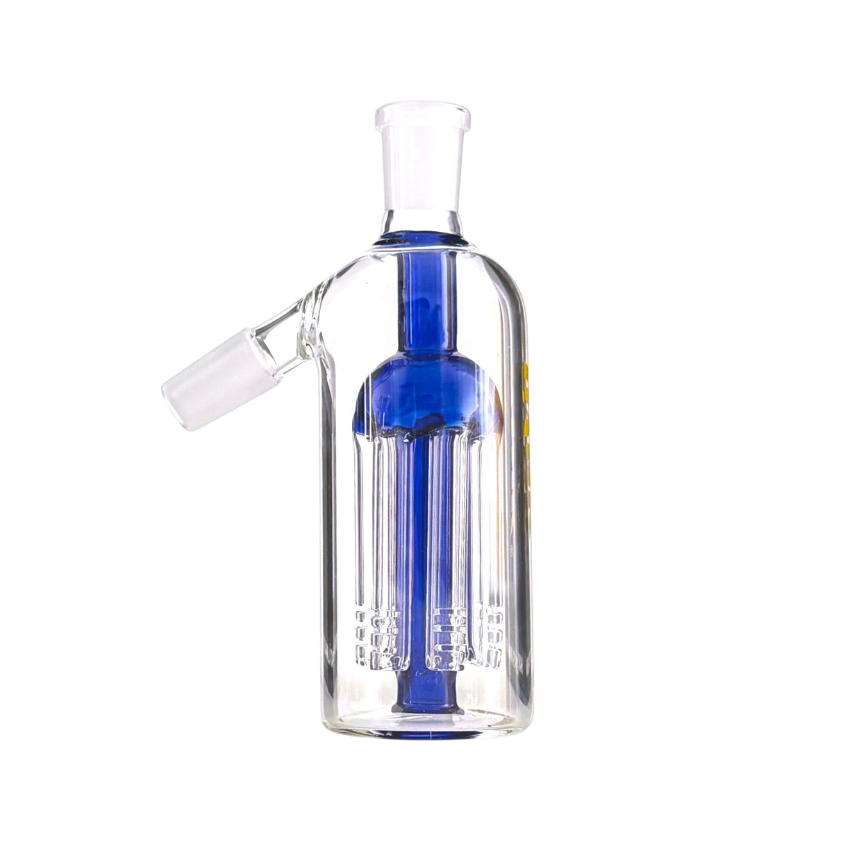 Dank | 6-Arm Diffused Ash Catcher – 14mm 45° Ashcatcher · Percolator · Filter · Mouthpiece Super Supplys Inc Blue