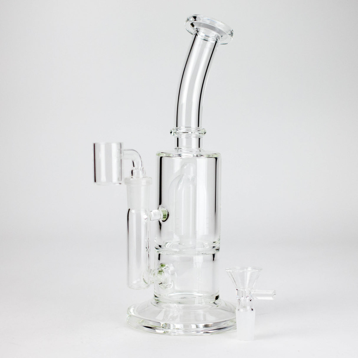 Triangle | 10" 2-in-1 Premium Glass Dab Rig with Tree Percolator