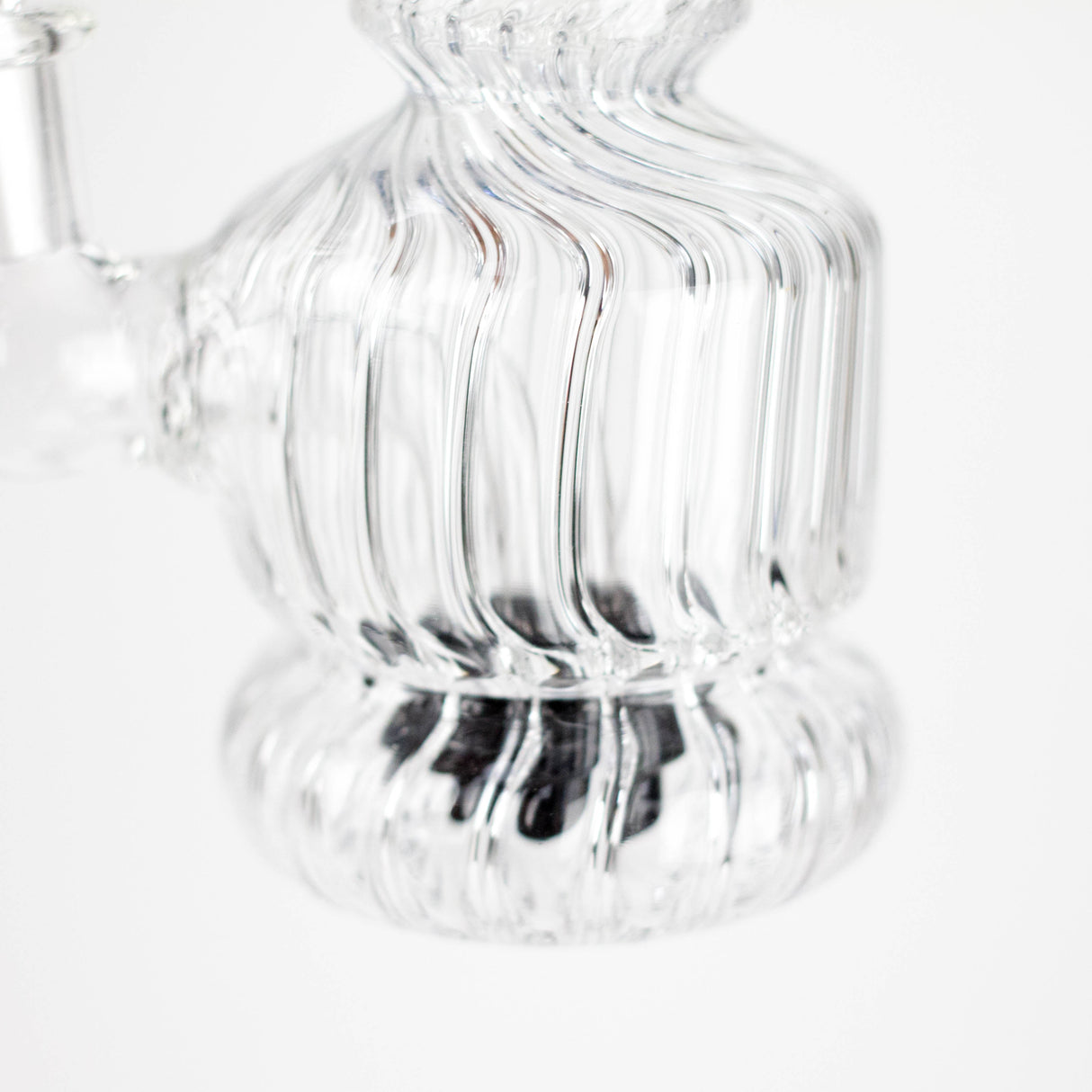 6" Assorted Design Stemless Glass Bong